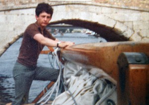 Cap'n Jon on the Norfolk Broads c.1980